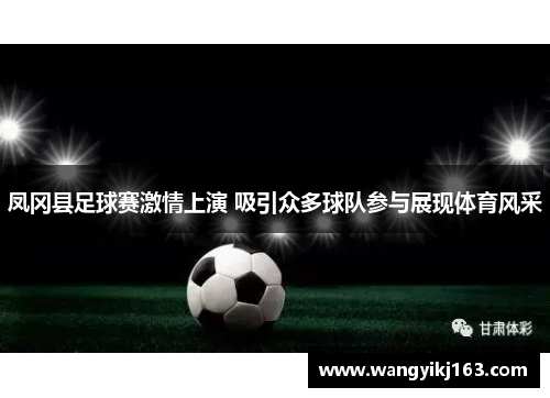 凤冈县足球赛激情上演 吸引众多球队参与展现体育风采